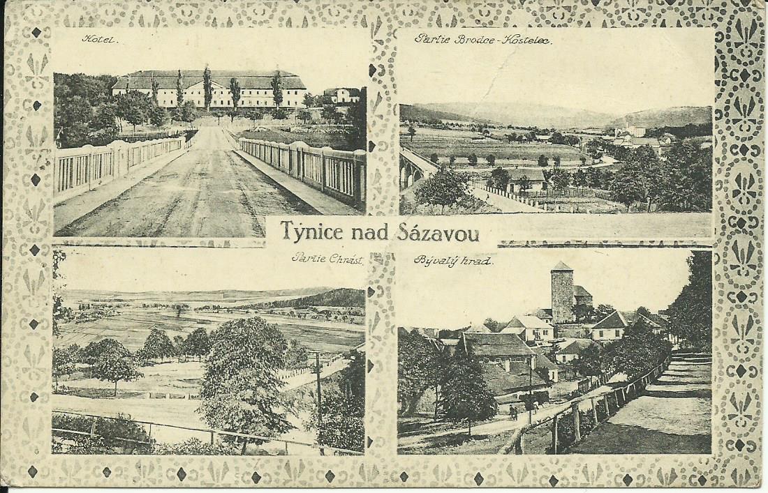 Týnec nad Sázavou 1923