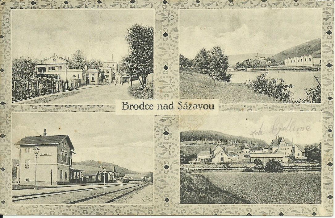 Brodce nad Sázavou 1930