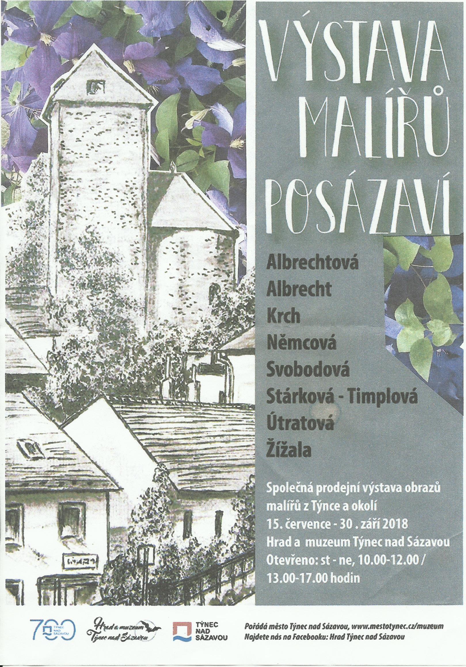 Výstava obrazů 15.7.2018