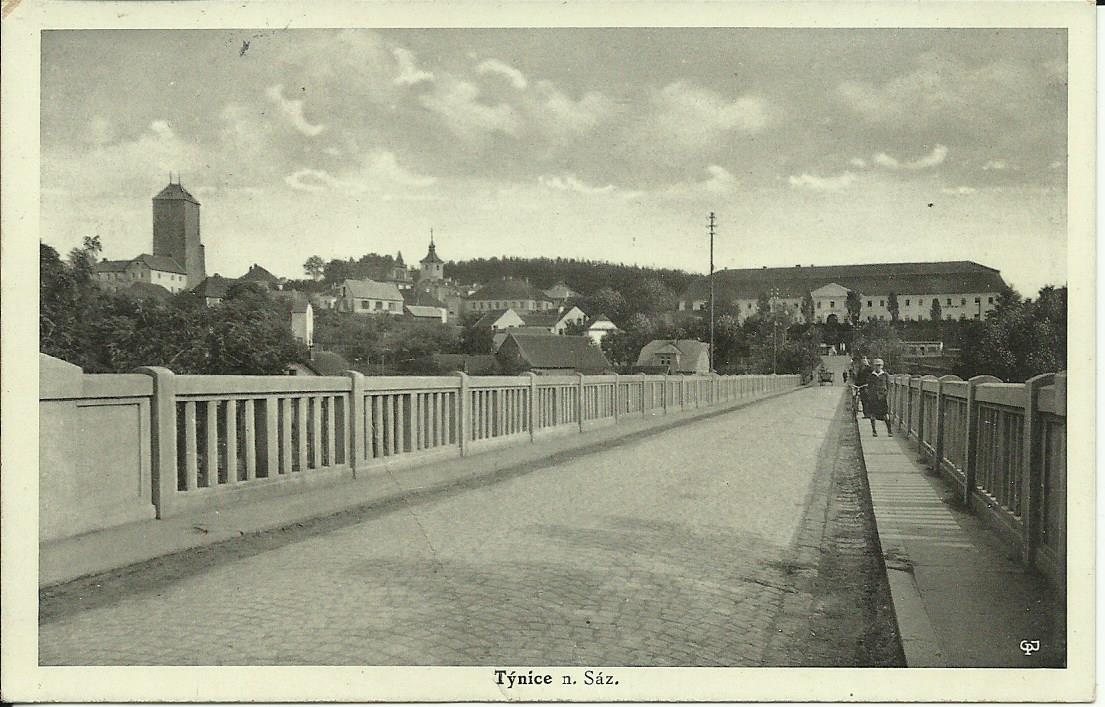 Týnecký most 1934