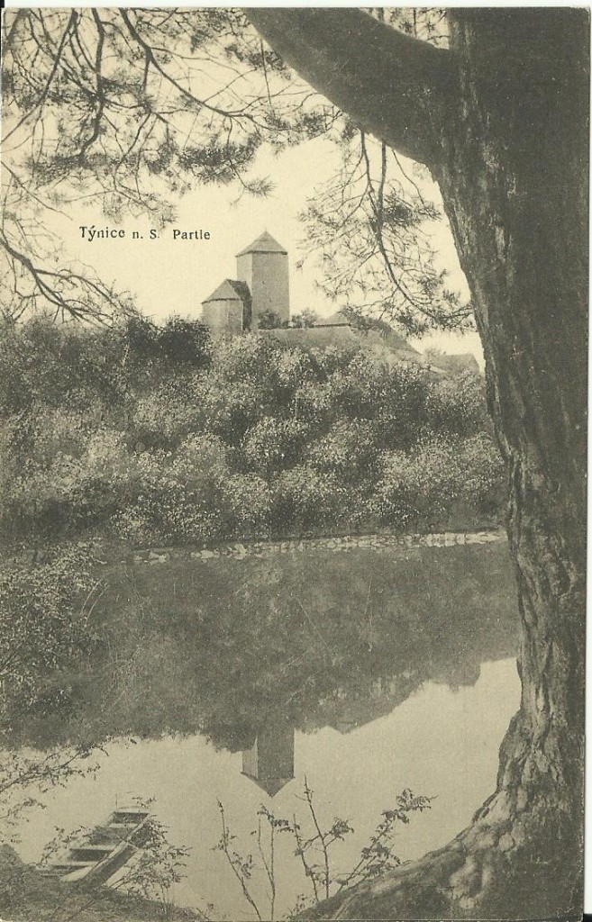 Týnecký hrad 1922