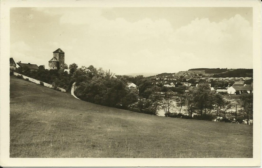 Týnecký hrad 1957